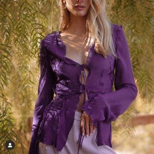 Rare!! Rat & Boa Aphrodite Blouse - Purple